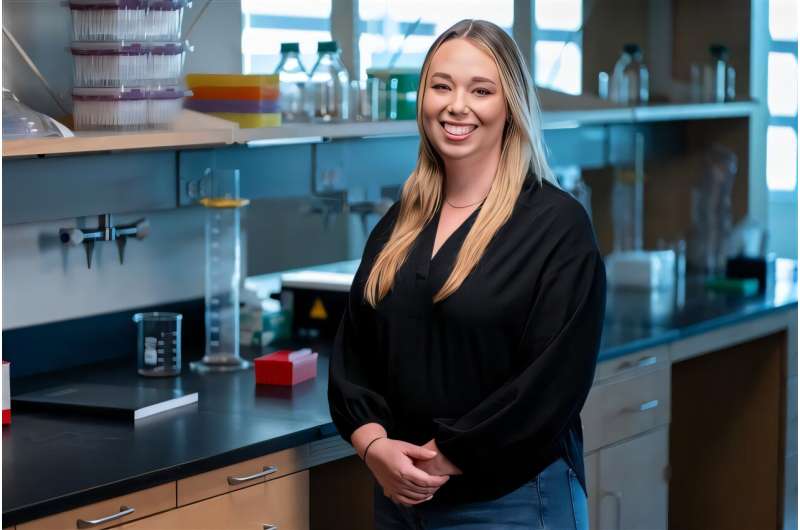 First author Pamela Brigleb, Ph.D., St. Jude Department of Host-Microbe Interactions. Credit: St. Jude Children's Research Hospital Inactive H5N1 influenza virus in pasteurized milk poses minimal health risks